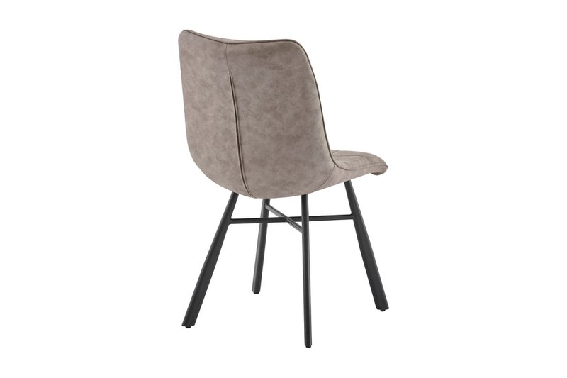 Esszimmerstuhl Dexx - Taupe - Mikrofaser - 2 -Set von 2