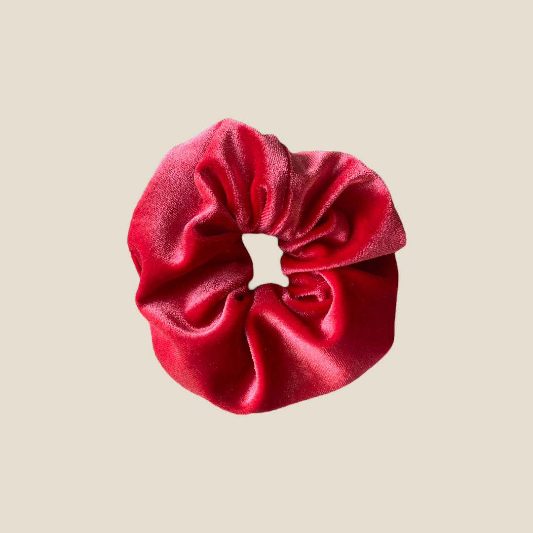 Scrunchie Leila rood