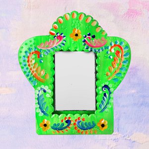 Specchio con Cornice Folk Jardin