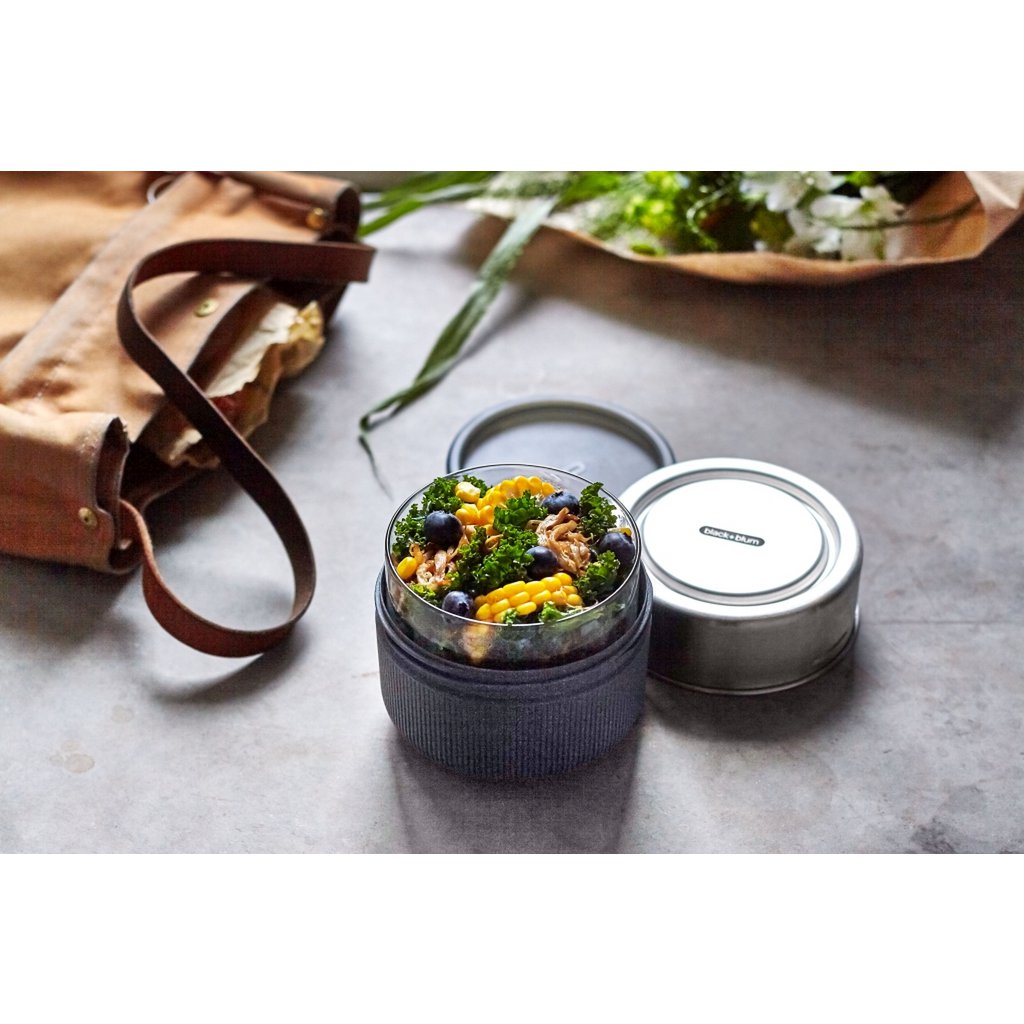 Sort+Blum Glas frokostgryde Stor - Ø120mm - Grå