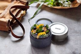 Sort+Blum Glas frokostgryde Stor - Ø120mm - Grå