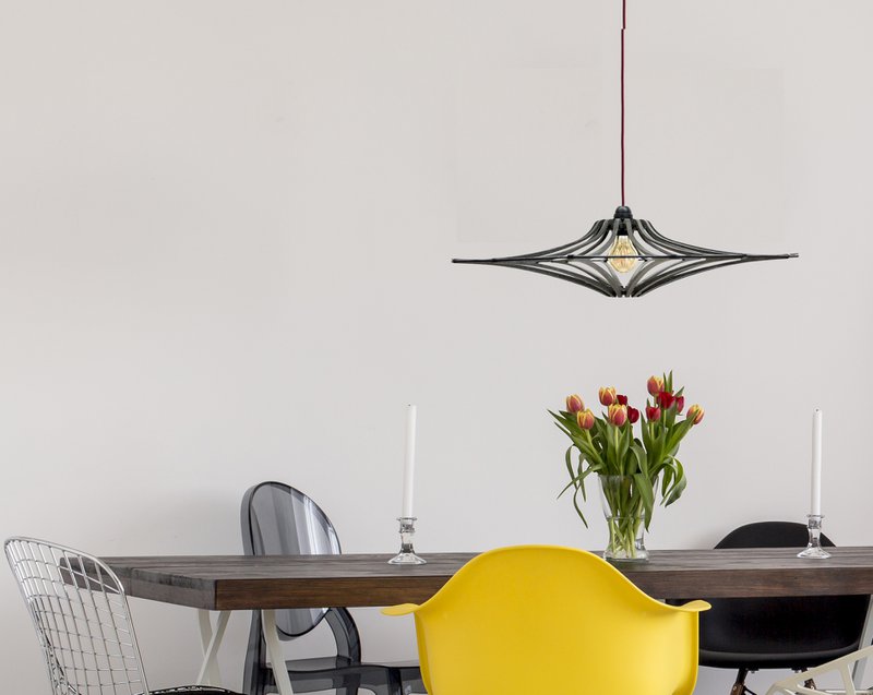 Ophæng Design bois noir D65cm SYNGENDE SORT