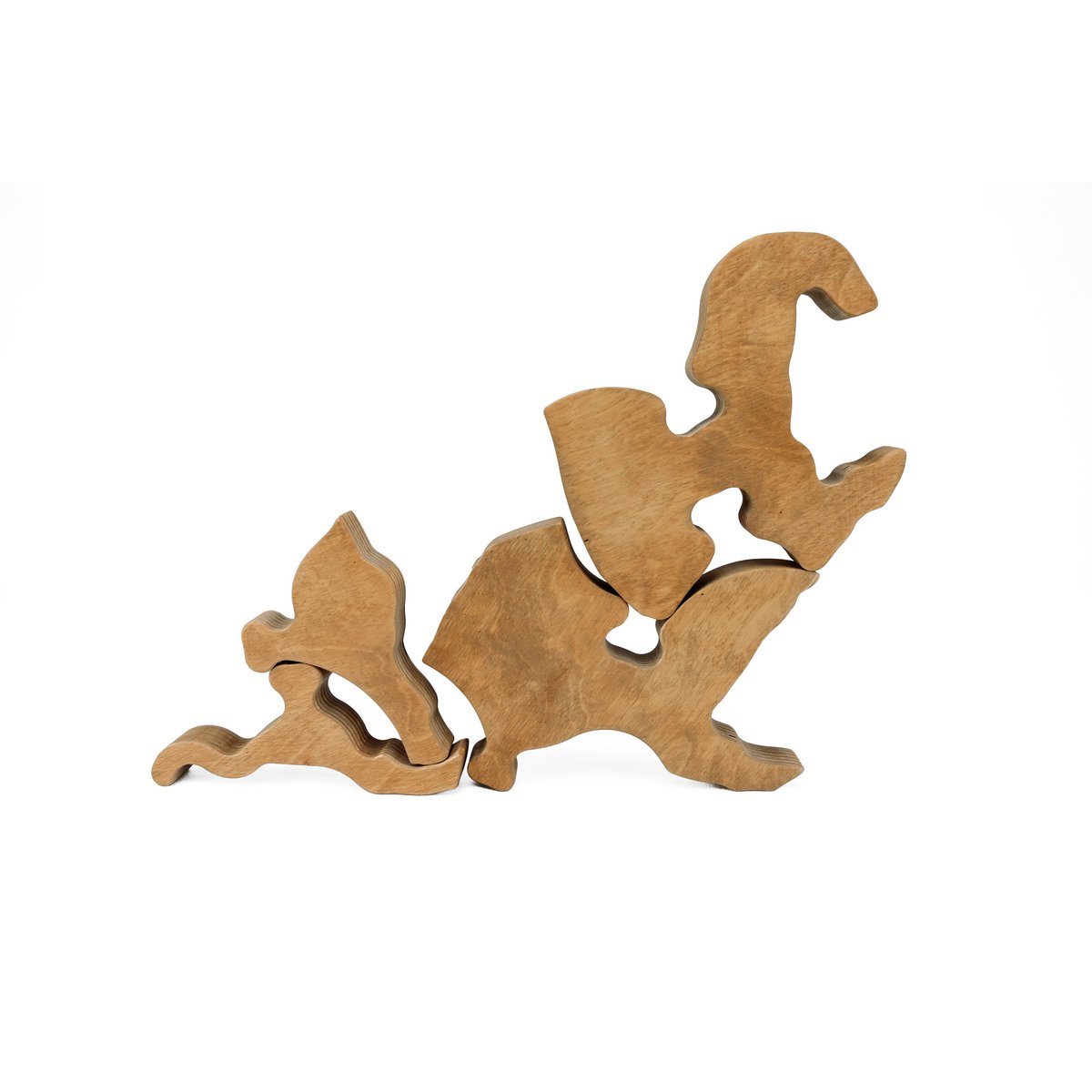 Holzpuzzle Wildschwein