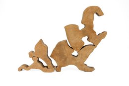 Holzpuzzle Wildschwein