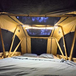 LED Strip Camping Tagtelt - Fleksibel 1,3M - Vandtæt