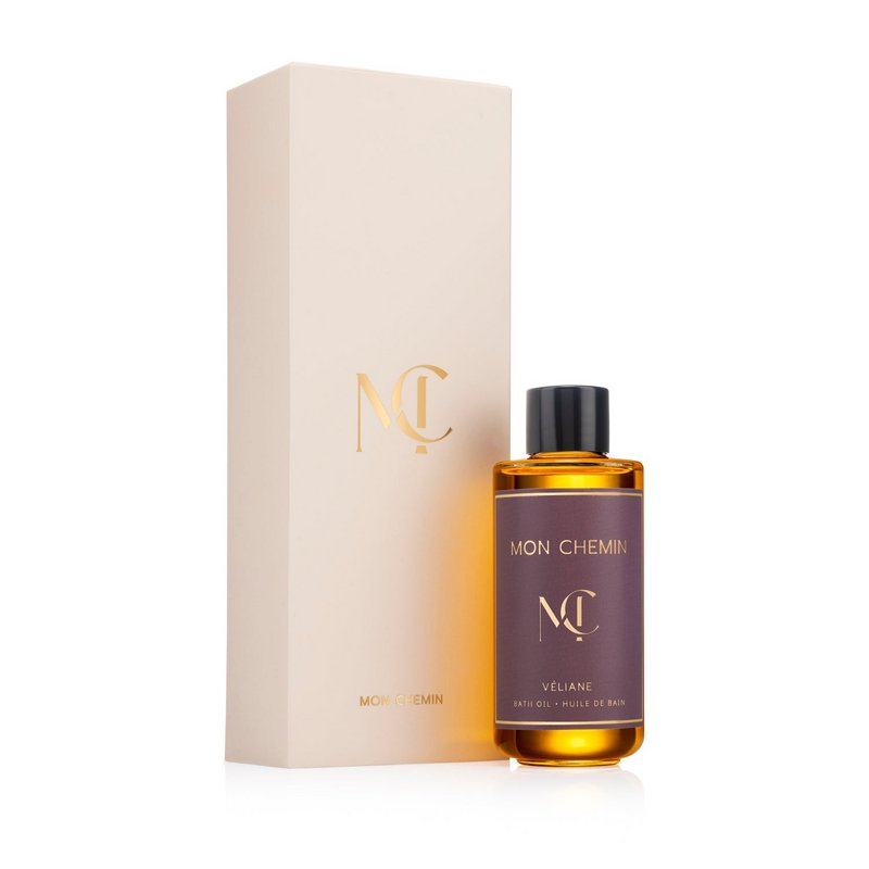 Mon Chemin® Luxus-Badeöl | Veliane | Blumig und elegant | Argan, Kamelie und Baobab