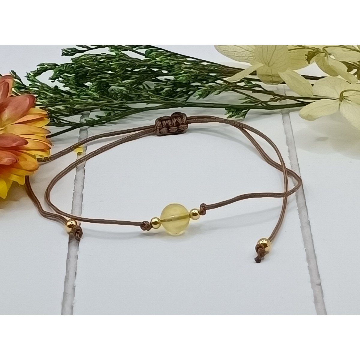 bracelet citrine