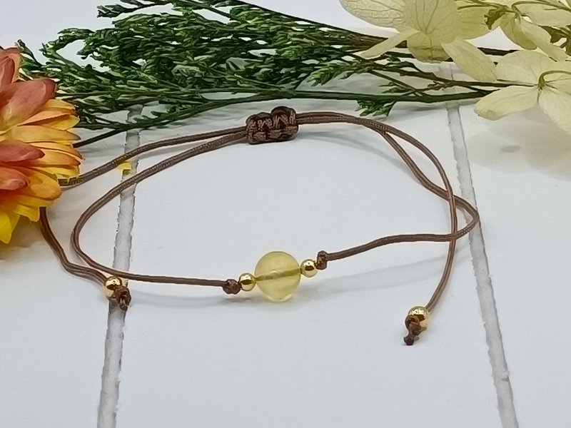 citrine bracelet