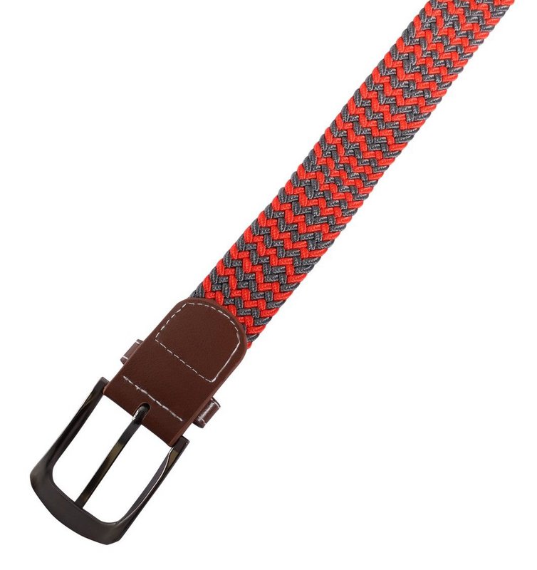 Braided belt made of textile, size 100cm (S)