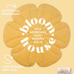 Aksamitna mata kwiatowa "Różowy bez"