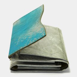 Minimal tegnebog Silver Sky - Slim, Modern Paper Wallet