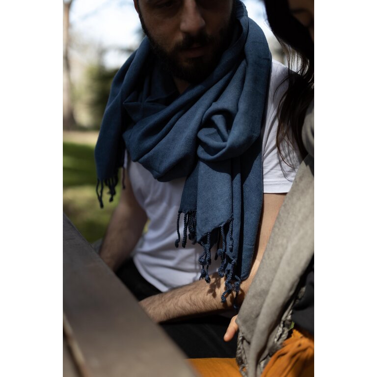 Stonewashed doek "Antalya"