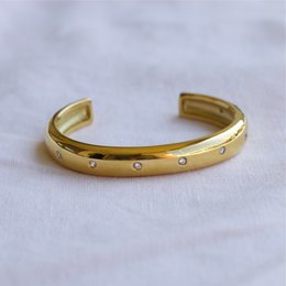 Ann - Bracciale Polsino Con Pietre