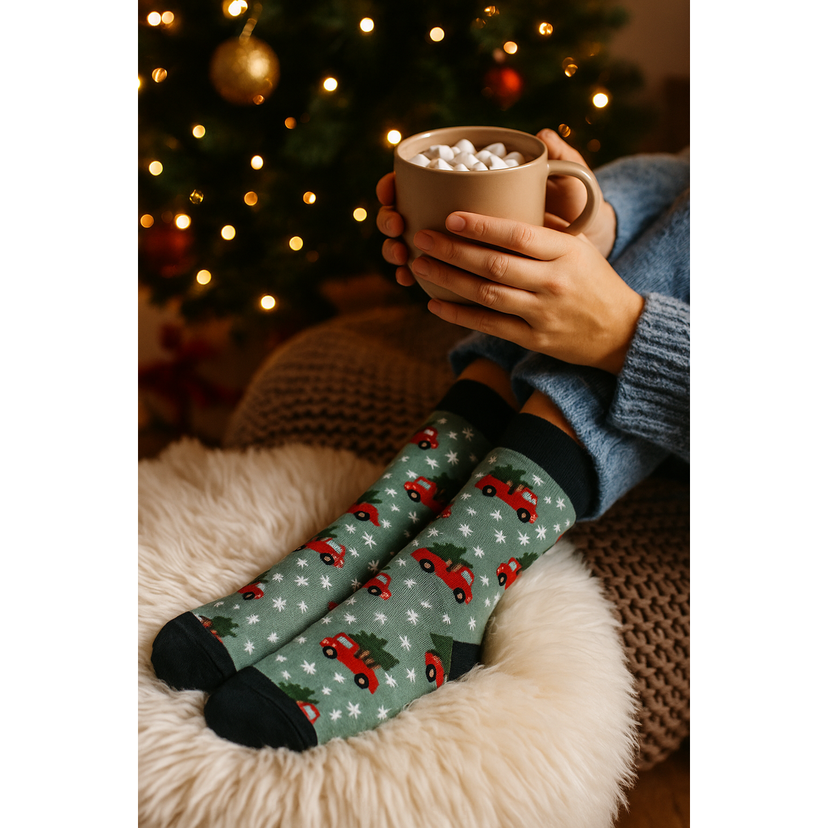 Tintl socks | X-mas - Cars