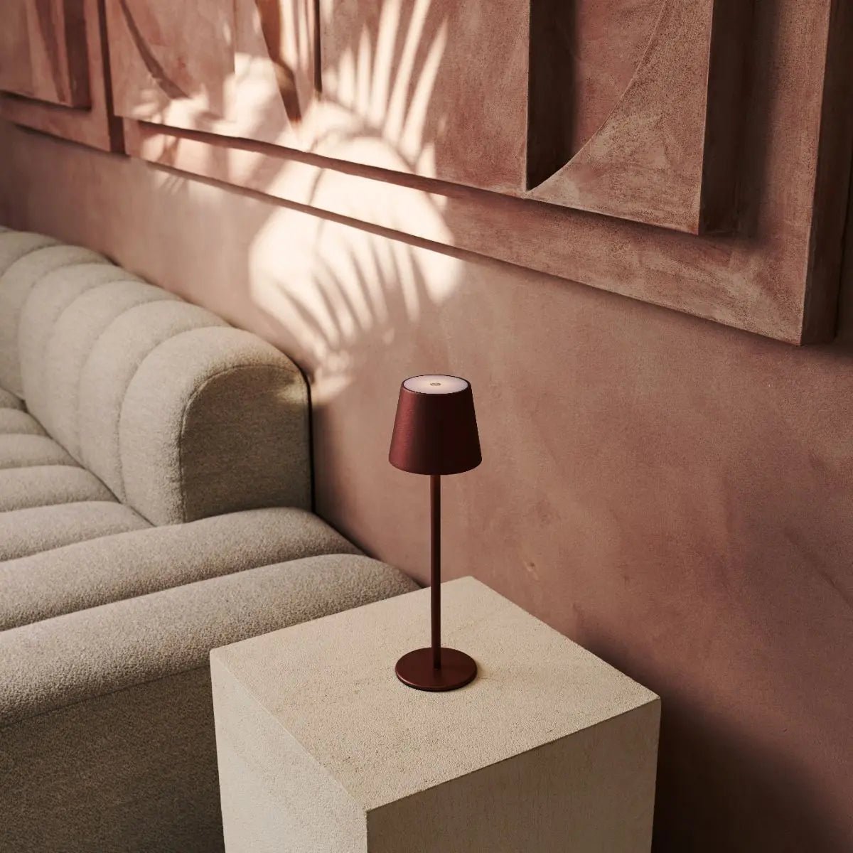 Lampe sans fil Jasper Bronze avec batterie
