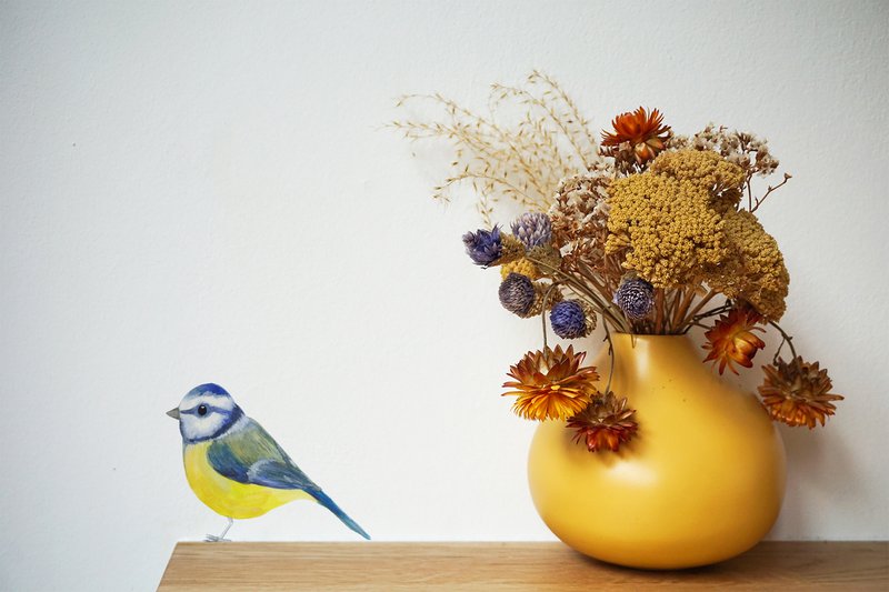 Wall sticker blue tit