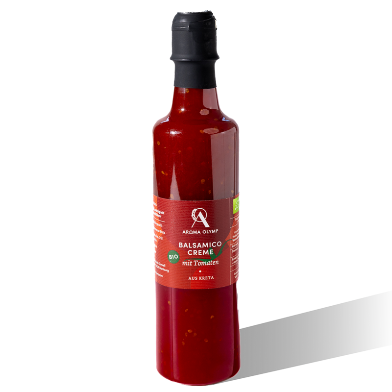 Bio Balsamico Creme mit Tomaten