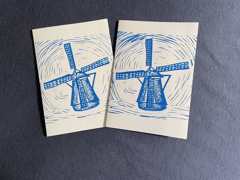 Dutch Blue Greeting Cards