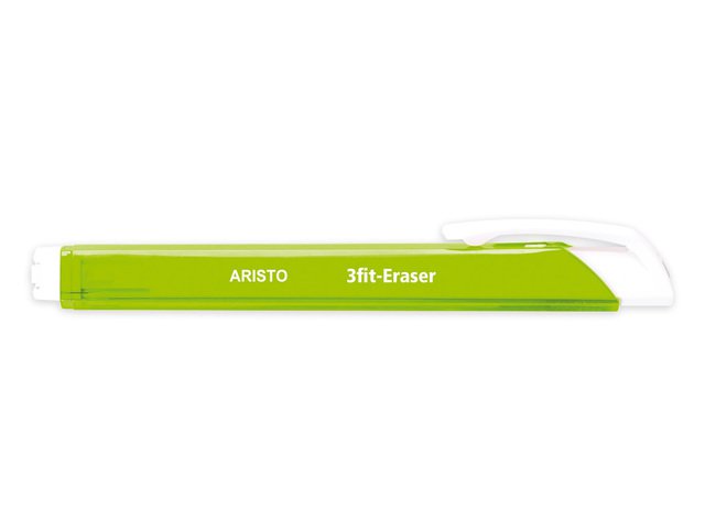 Espositore Aristo gomme da cancellare 3fit 30 pezzi colori assortiti traslucidi blu verde viola