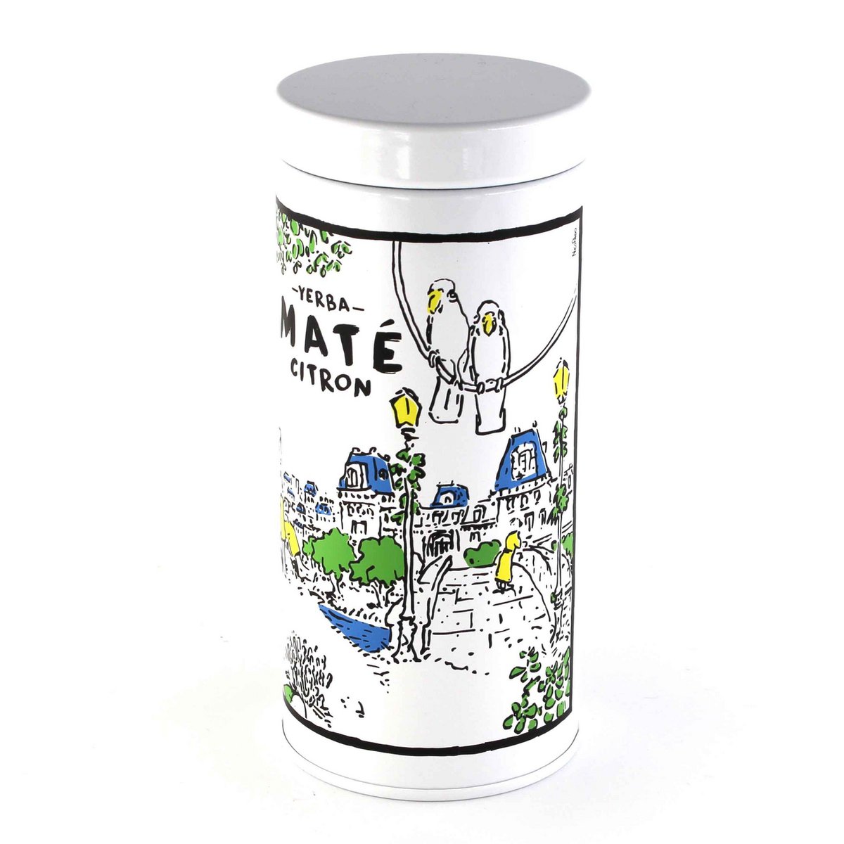 Organic Lemon Mate - 100g blaszane pudełko mate