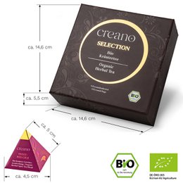 Bio Kräutertee 9er Pyramiden Geschenkset 22,5g
