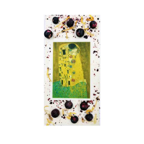 PREMIUM white chocolate - Klimt, The Kiss 95g