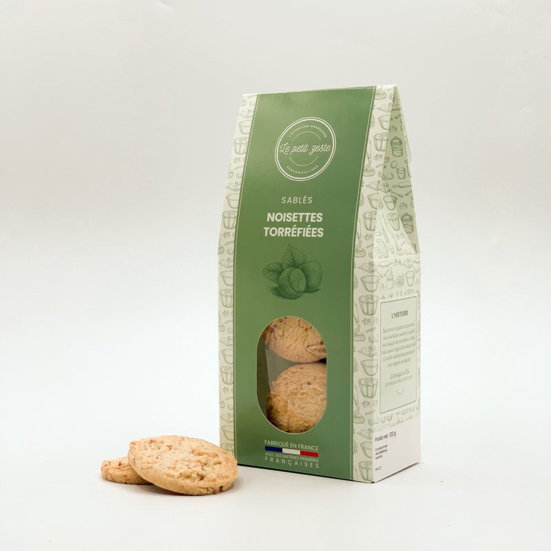 Kekse – Shortbread – geröstete Haselnüsse