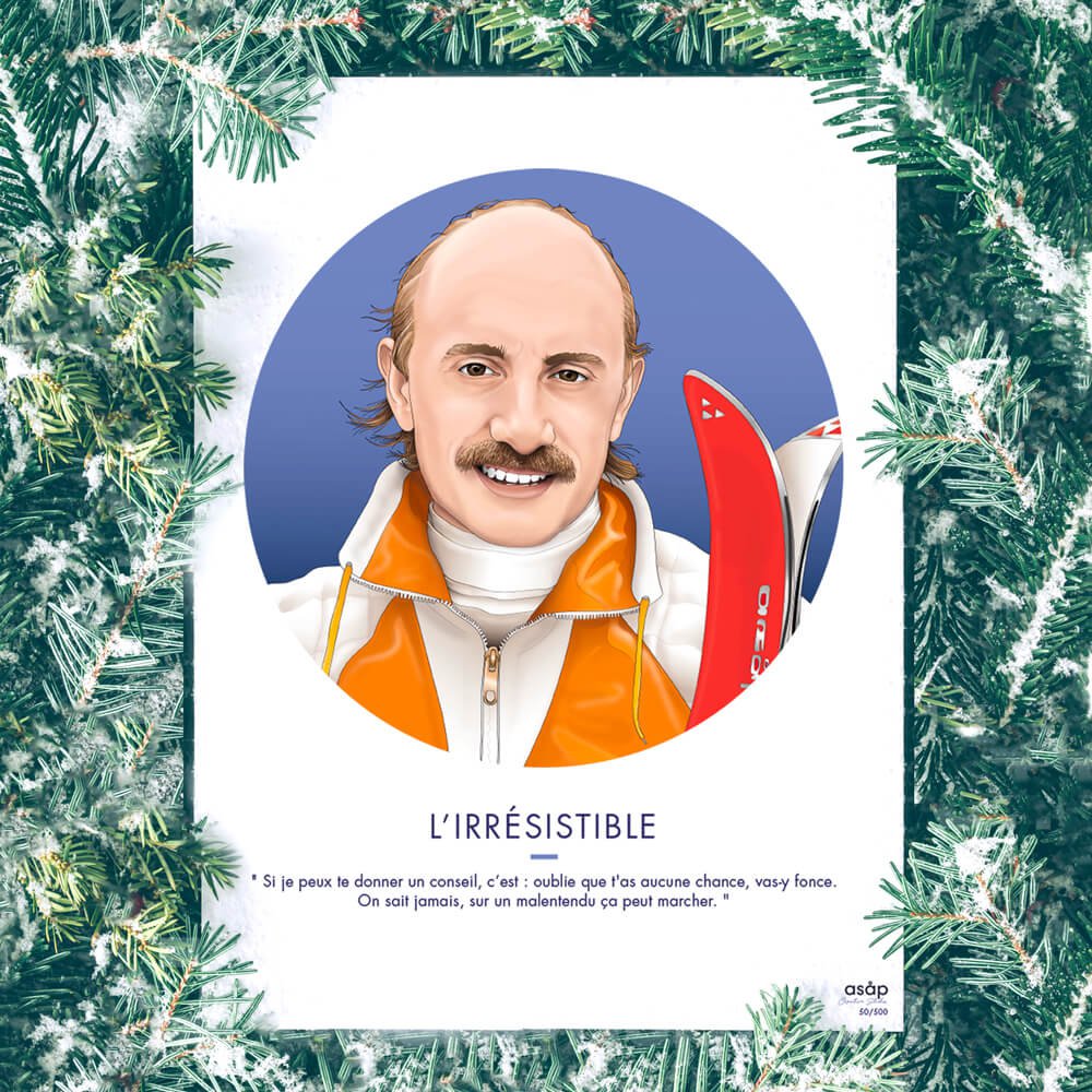 Poster "THE IRRESISTIBLE" 30x40cm