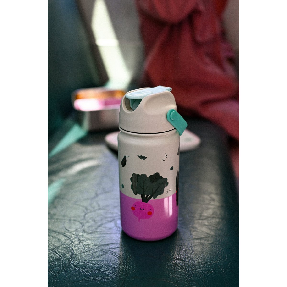 Isolierte Edelstahlflasche Veggie Pals