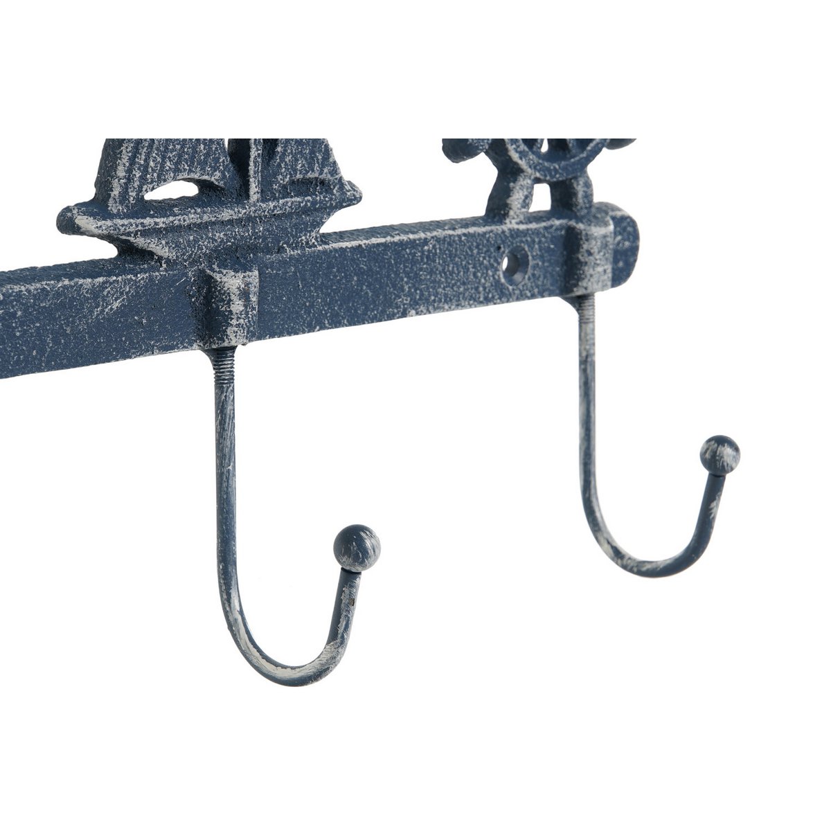 CAST IRON COAT RACK 28X5.5X17 2 ASSORT. HF211131