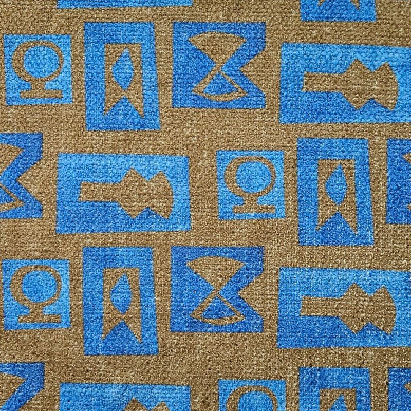 Placemat Knip Blue
