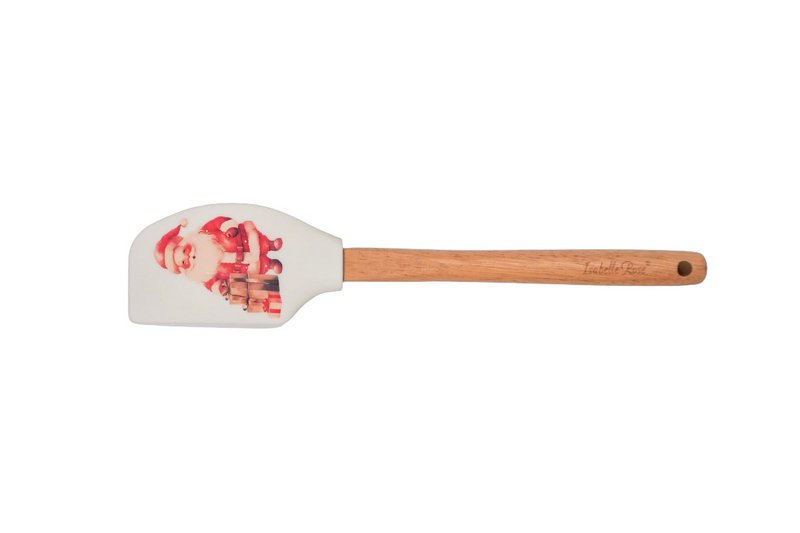 Hvid silikonespatel Vintage xmas 32 cm Isabelle Rose