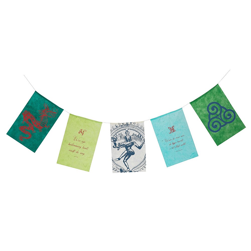 Wishing flags | Strenght | Greeting Card
