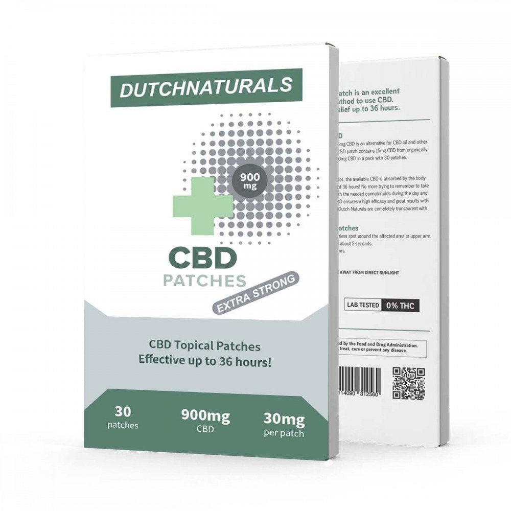 Apósitos CBD Extra Fuertes 30 x 30mg - 900mg