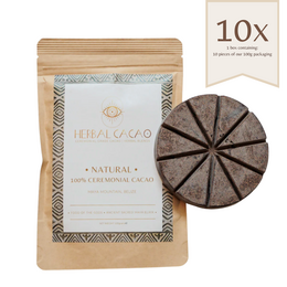 Dark chocolate bar made from 100% cacao beans from Belize and Guatemala. Rich, smooth, and intensely flavorful.