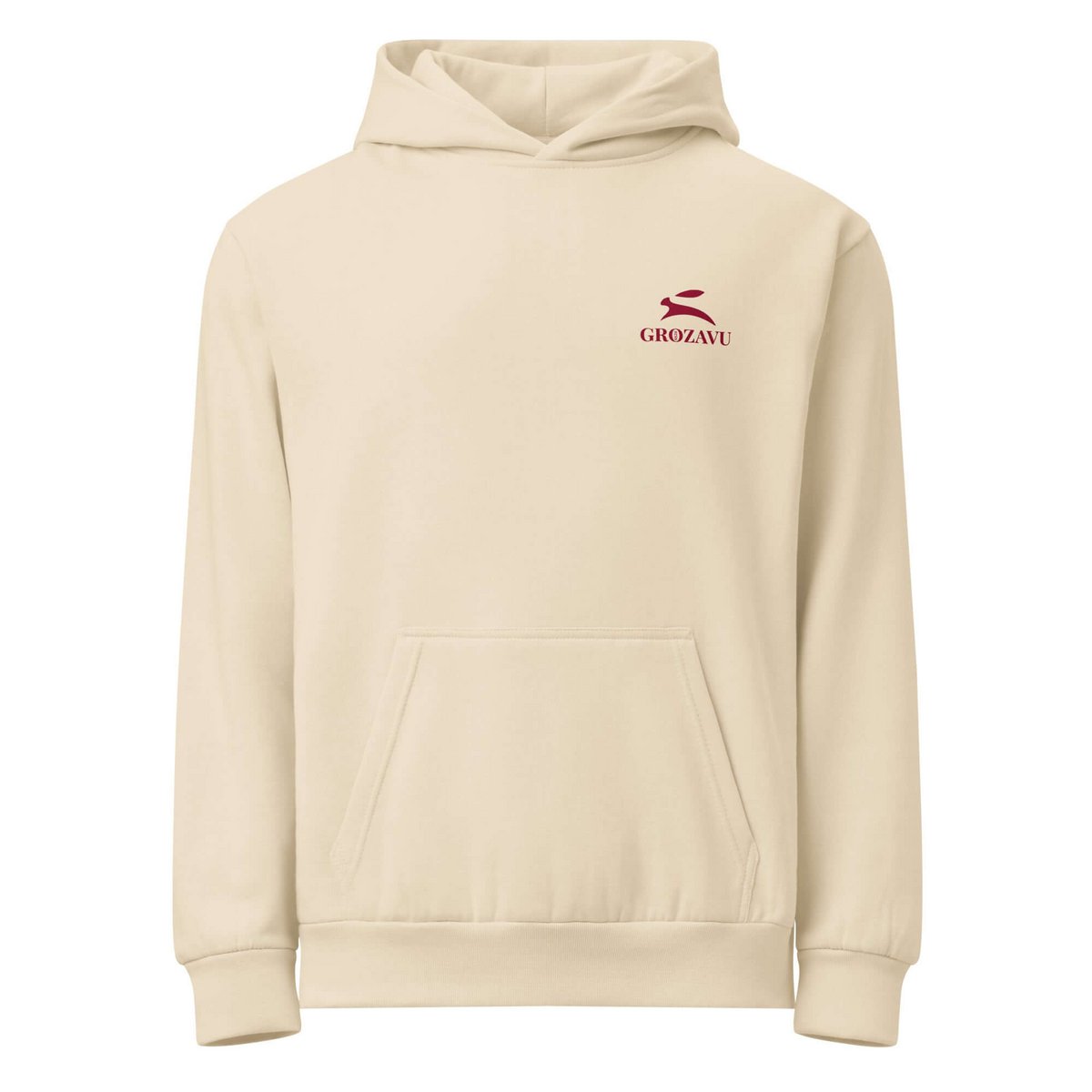 Übergroßer Hoodie – Mill-Dyed, 340 g/m²