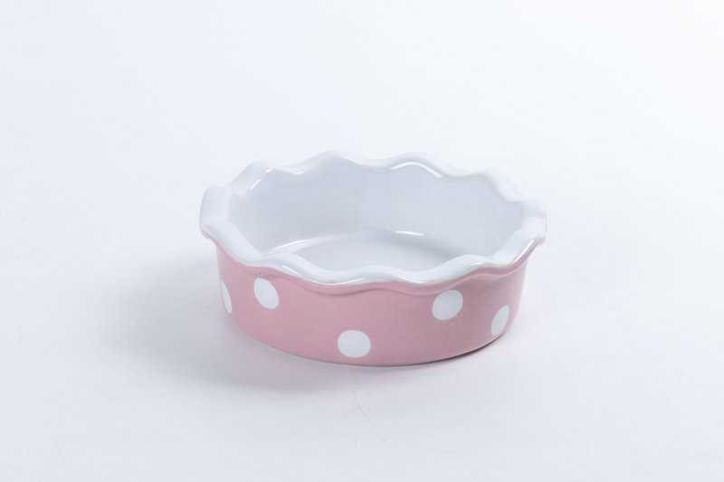 Lille tærtefad Pink Isabelle Rose