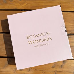 Botanical Wonders - Set of 4 dinner plates