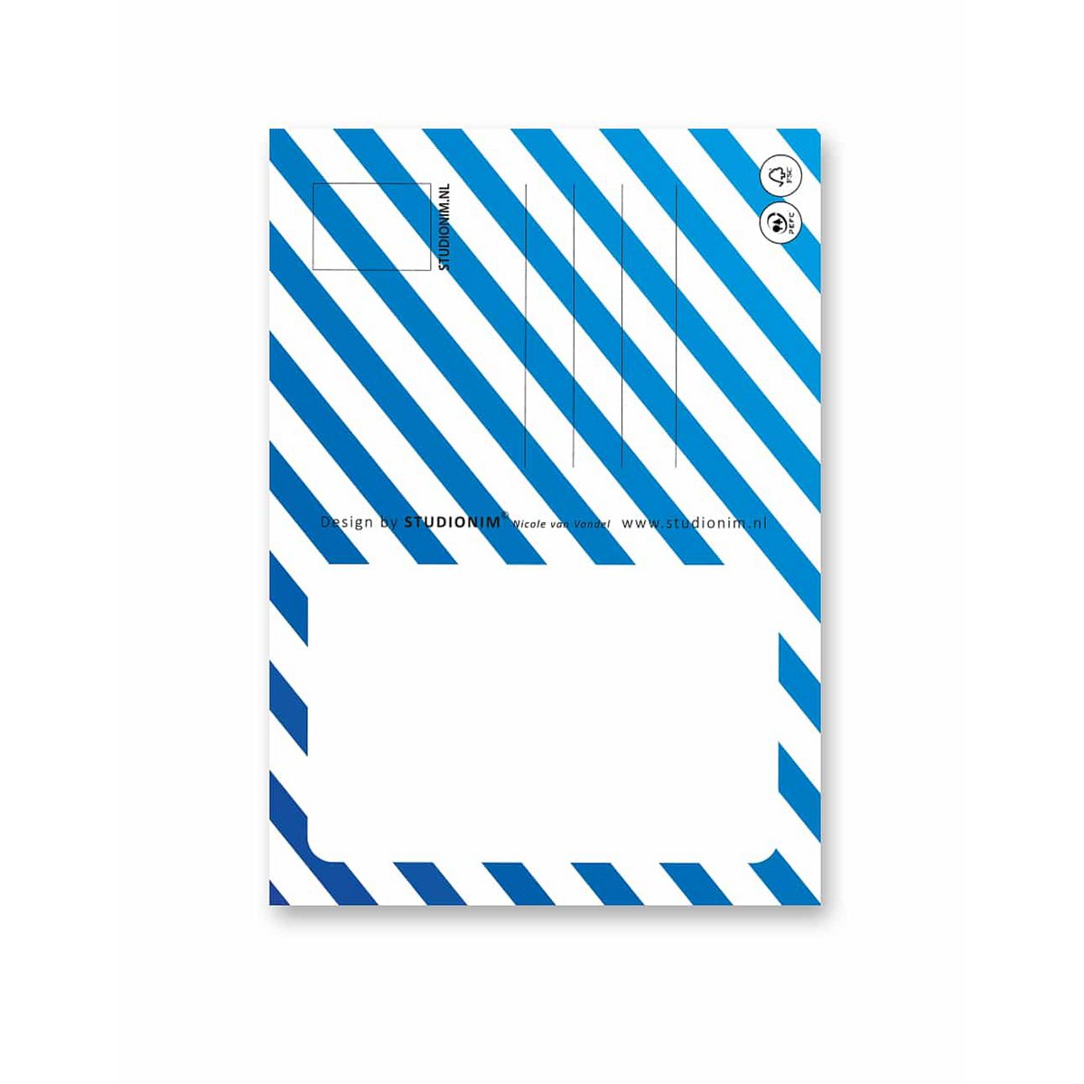 LOVEBIRDS | FSC® postcards | Dutch Design