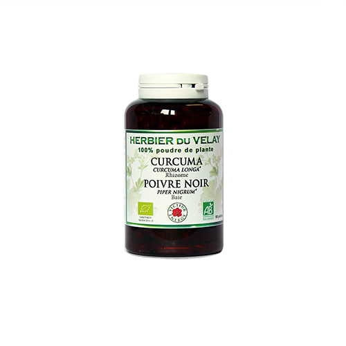 Pimienta de cúrcuma* 180 policías marinos 460mg