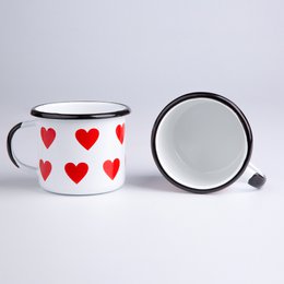 0,35l Emaille Kaffeebecher | Liebe