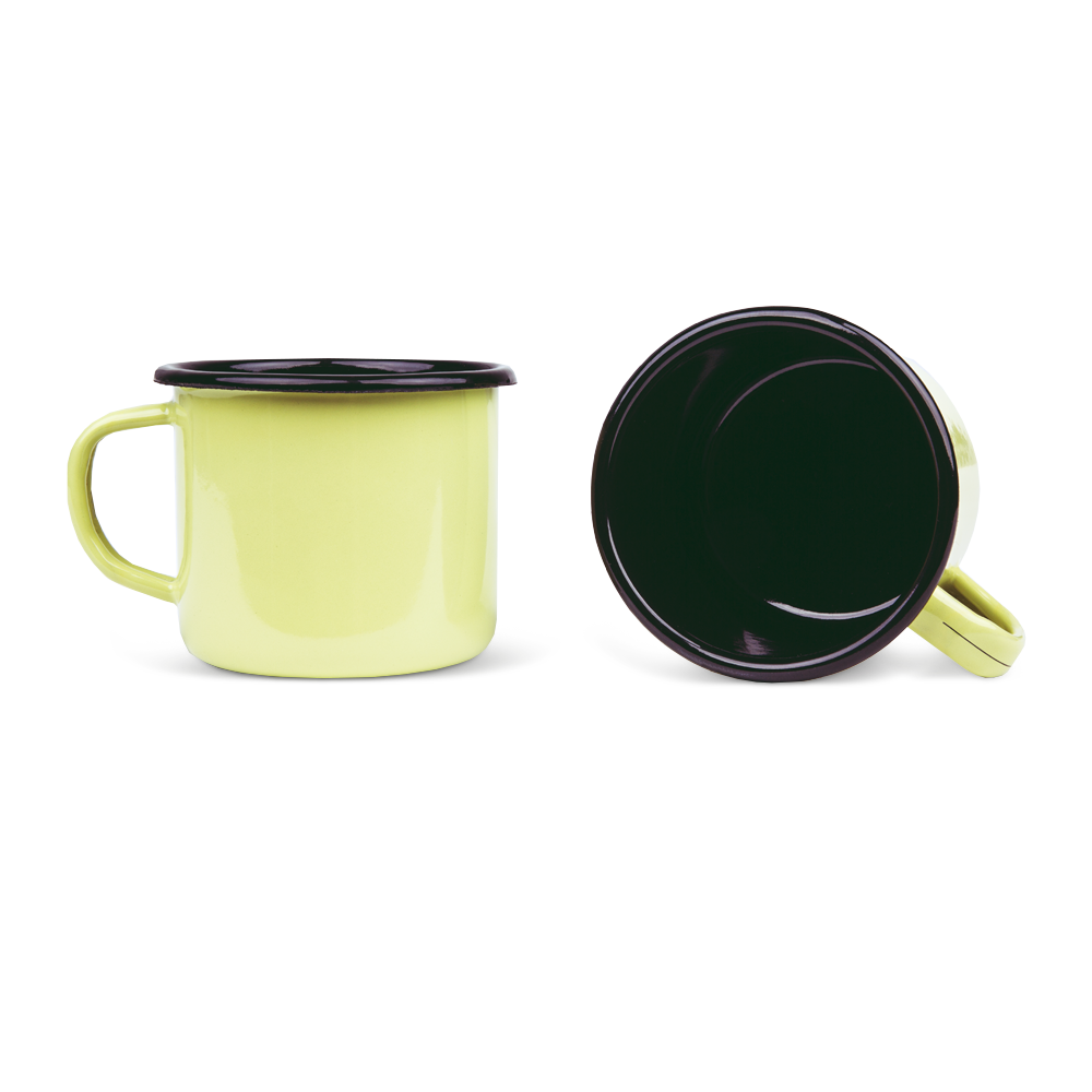 Tazza da caffè smaltata da 0,35l | Pianura B.