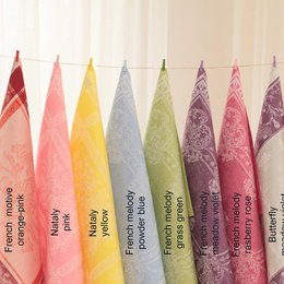 Linen towel Nataly - yellow