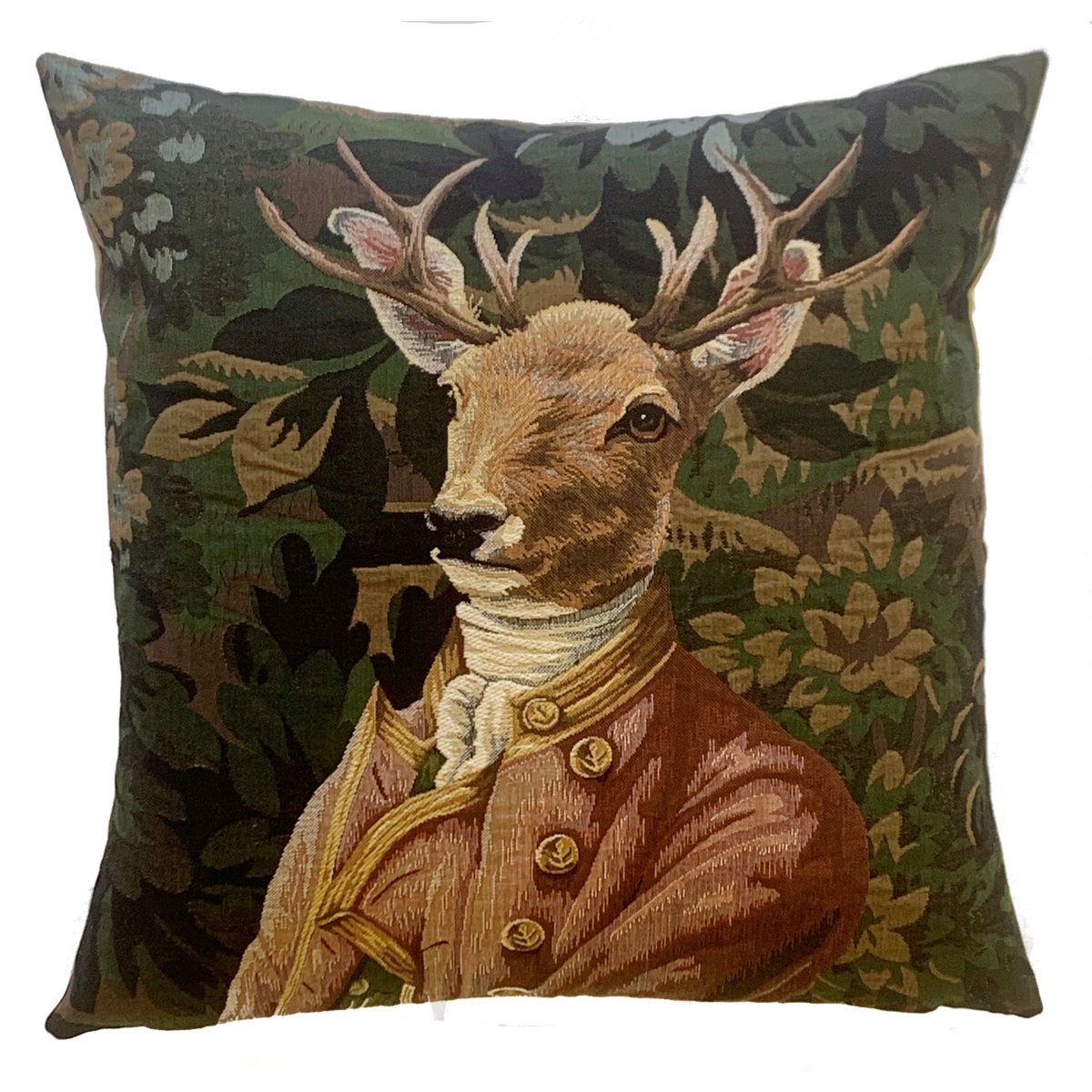 decorative pillow cover stag verdure pink jacket