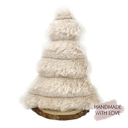 Tannenbaum aus Kunstfell Elisa 20cm