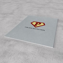 Postcard Father's Day - Superhero - No. 124