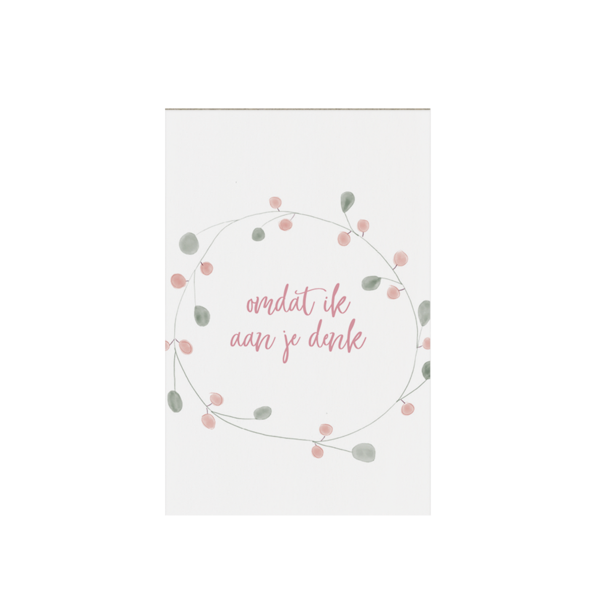 Porque estoy pensando en tu etiqueta de regalo