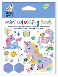 Mini livre de coloriage - Licorne