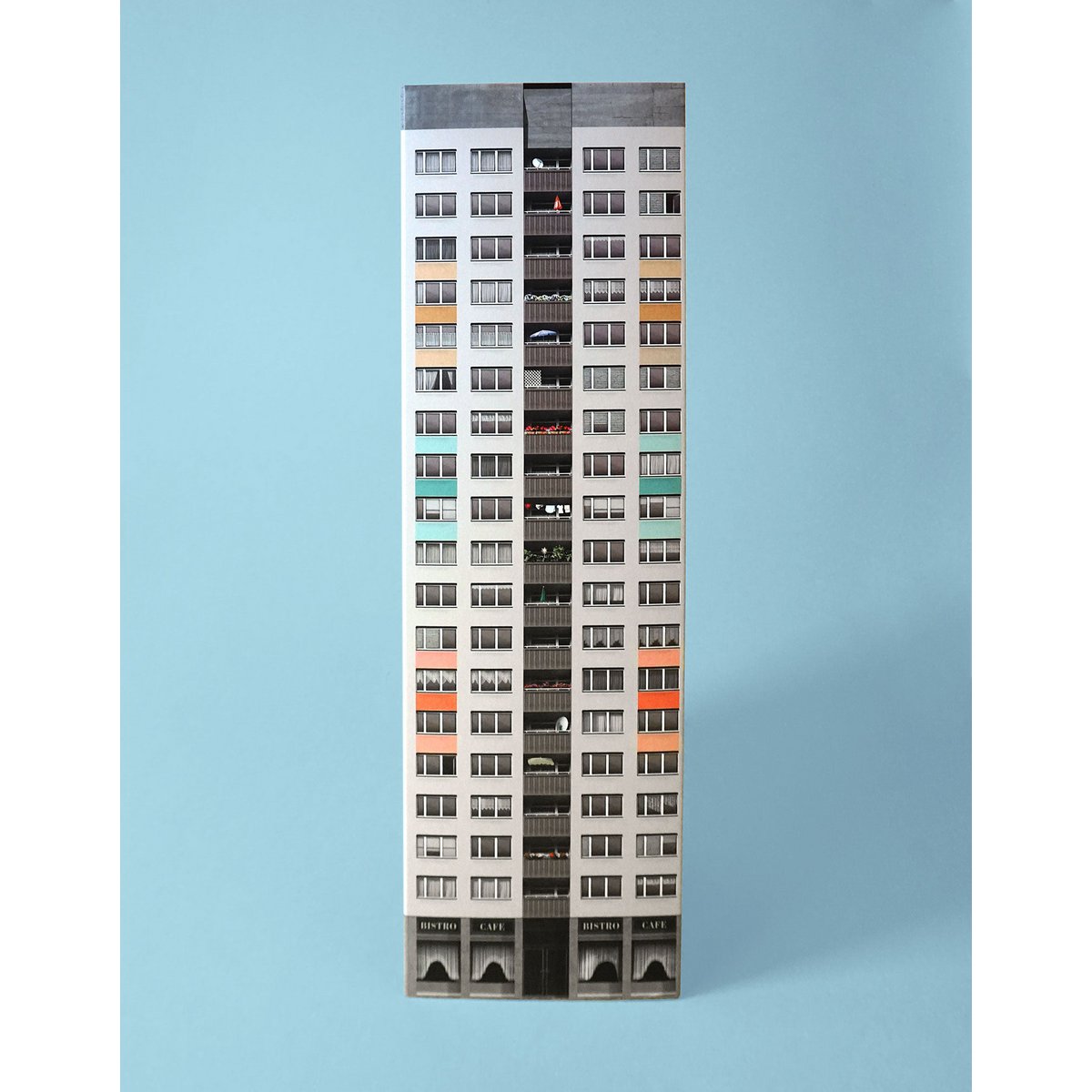 Paperscraper® „Plattenbau Berlin“