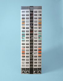 Paperscraper® „Plattenbau Berlin“
